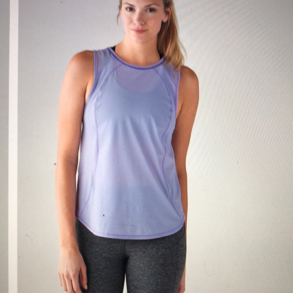 Lululemon Athletica Purple Tank Top